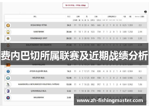 费内巴切所属联赛及近期战绩分析